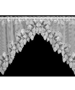 Heritage Lace Woodland 68-Inch Wide by 40-Inch Drop Swag Pair, White 68 inch wide by 40 inch drop 9 51yqZ6Qrv5L