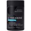 Sports Research Double Strength L-Theanine Supplement - Suntheanine Softgels for Focus, Relaxation & Alertness - Non-Drowsy Support Made with Coconut Oil, Non-GMO & Gluten Free - 200mg, 60 Count 20 51yqmgo9FBL