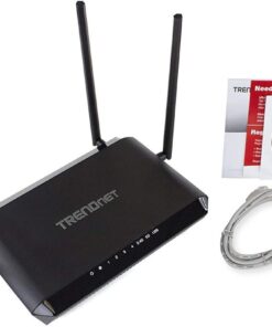 TRENDnet AC2600 MU-MIMO Wireless Gigabit Router, Increase WiFi Performance, WiFi Guest Network, Gaming-Internet-Home Router, Beamforming, 4K streaming, Quad Stream, Dual Band Router, Black, TEW-827DRU 21 51yra3GPQGL