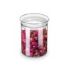 ZENS Airtight Glass Jar Container,15 Fluid Ounce Clear Glass Canister with Lid, Food Storage Jars for Kitchen Spice or Loose Tea,450ml 02-15oz*1 8 51yrhP01ZVL