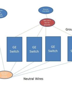 GE Enbrighten Add-On Switch for GE Z-Wave/GE Zigbee Smart Lighting Controls, Works with Alexa, Google Assistant, NOT A STANDALONE SWITCH, White & Light Almond, 12723 22 51yua5JiJlL