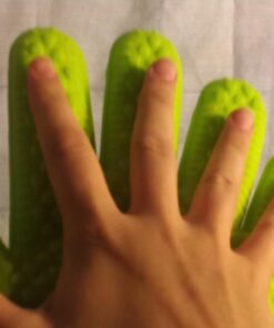 AYL Grilling Gloves, Heat Resistant Gloves BBQ Kitchen Silicone Oven Gloves, Safe Handling of Hot Food, Pots and Pans for Barbecue, Cooking, Baking - Internal Protective Cotton Layer 36 51yzGG0yaZL