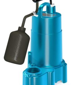 Alternative view of Barnes 112549 Model SP33A Submersible Cast Iron Sump Pump – 1/3 HP, 3,000 GPH, 10' Cord, Piggy Back Mechanical Float Switch, For Residential Use HP: 1/3 HP Float Type: Wide Angle Cord Length: 10'