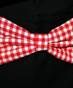 Alternative view of Hyzrz Women's Apron with Pockets, Black and Red Multicolor