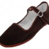 Shoes 18 Womens Cotton China Doll Mary Jane Shoes Ballerina Ballet Flats Shoes 11 118 Brown Micro 17 51z3KaPhOnL 2