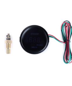 HOTSYSTEM Electronic Voltmeter Voltage Volt Gauge Meter Blue Digital LED 2inches 52mm for Car Vehicle Auto 14 51z49ds3cL