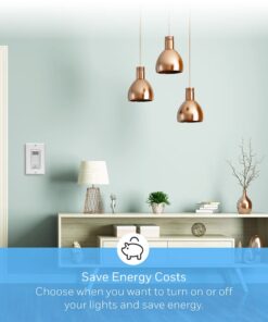 Honeywell Home RPLS730B1000 7-Day Programmable Light Switch Timer, White Filter 39 51z6chgvIkL