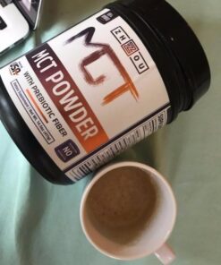 Zhou MCT Powder With Prebiotic Acacia Fiber | Zero Net Carbs | Keto Friendly Fat & Fiber Source | Easy To Digest | 45 Servings, 14.5 oz 28 51z8dAHvnKL
