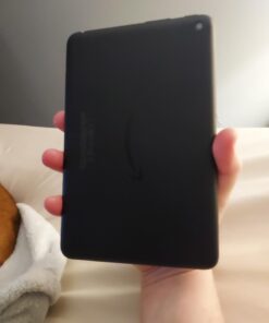 Amazon Fire 7 tablet, 7” display, read and watch, under $60 with 10-hour battery life, (2022 release), 16 GB, Black Lockscreen Ad-Supported 33 51zDHY9Lx7L