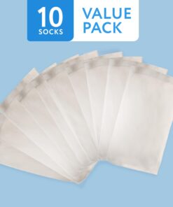 IMPRESA 10-Pack of Pool Skimmer Socks - Excellent Savers for Filters, Baskets, and Skimmers - The Ideal Sock/Net/Saver to Protect Your Inground or Above Ground Pool 27 51zHBF9JsTL