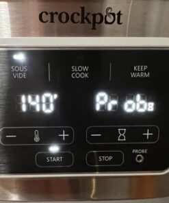 Crockpot™ 7-Quart Cook & Carry™ Slow Cooker with Sous Vide,Programmable, Stainless Steel 45 51zHIJDMSPL