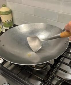 TableCraft Bamboo Handle Wok Spatula, 14.5-Inch 21 51zI6Qu5F7L