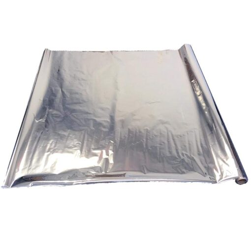 Mylar Reflective Material, 4 Feet x 25 Feet, 2 Mil