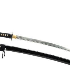 Handmade Sword - Samurai Katana Sword, Practical, Hand Forged, 1045 Carbon Steel, Heat Tempered/Clay Tempered, Full Tang, Sharp, Scabbard (Katana841) 10 51zO1duTJeL