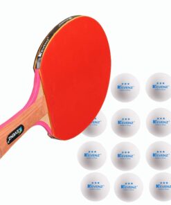 Alternative view of KEVENZ 60-Pack 3 Star Ping Pong Balls, 40+mm Advanced Table Tennis Ball, Bulk Outdoor Ping Pong Balls, Orange B, White, 60-Pack