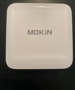 100W USB C Charger Block, MOKiN GaN III 2-Port Type C Wall Charger Foldable Power Adapter, USB C Power Adapter, for MacBook Pro/Air, iPhone 14 Pro Max, iPad, Google Pixelbook, and More White 59 51zU23MHfGL