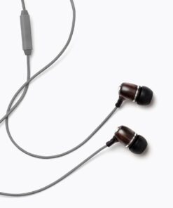 Symphonized Bling Premium Genuine Wood in-Ear Noise-isolating Headphones with Mic and Nylon Cable (Gray) Gray 9 51zVHOGY1RL