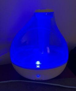 Pure Enrichment® MistAire™ Ultrasonic Cool Mist Humidifier - Quiet Air Humidifier for Bedroom, Nursery, Office, & Indoor Plants - Lasts Up To 25 Hours MistAire (Large) 35 51zVJda5tNL