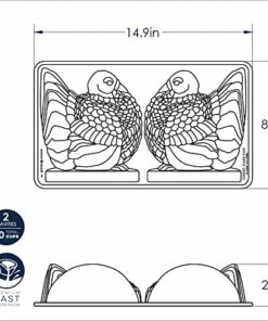 Nordic Ware 3-D Turkey Baking Pan, Medium, Bronze 22 51zdl38h1UL