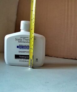 Neutrogena Scalp Therapy Anti-Dandruff Shampoo Daily Control, 1.8% salicylic acid, with fragrance of warm vanilla & toasted coconut notes, 12 fl oz 40 51zgO0XicfL