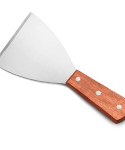 New Star Foodservice 38309 Wood Handle Slant Edge Grill Scraper, 4-Inch x 8.5-Inch 9 51zi3hdSbdL