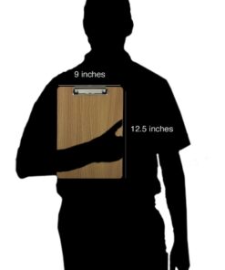 Trade Quest Letter Size Clipboard Low Profile Clip Hardboard (Pack of 24) 8 51zirZHbBfL