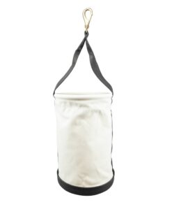 Klein Tools 5106S Straight Wall Bucket with Swivel Snap Hook, No. 6 Canvas 9 51zl1RrwxWL