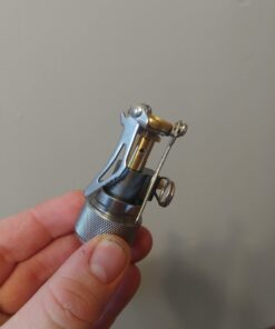 Kbrotech Camping Stove Adapter 1LB Propane Small Tank Input and a Lindal Valve EN417 Output Outdoor Cylinder LPG Canister Convert (Gray) Gray 16 51znr1mx8sL