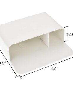 Magnetic Dry Erase Marker Holder,Pen and Eraser Holder for Whiteboard,Magnet Pencil Cup Utility Storage Organizer for Office, Refrigerator, Locker and Metal Cabinets (2 Pack) 2 Pack 16 51zp2tekoL