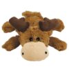 KONG Dog Cozy Marvin Moose, X-Large, Large Breeds XL Gold,brown