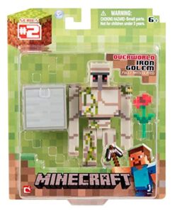 Minecraft Iron Golem Figure Pack 4 51zy5rif1zL