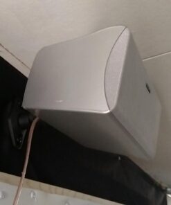 VideoSecu 5 Speaker Wall Ceiling Mount Brackets Black for Home Theater Satellite Speakers 1XZ (Black, 5 Pack) 32 61 18Dhq5jL