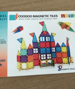 60 PCS Magnetic Building Tiles Kids Toys STEM Magnetic Blocks Sensory Toys Kids Games Magnet Building Toys for Boys and Girls Aged 3+, Kids Brain Development Preschool Kindergarten Toddler Toys 65 61 2WyT18eL
