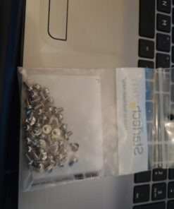 StarTech.com PC Mounting Computer Screws M3 x 1/4in Long Standoff - Screw kit - 0.2 in (Pack of 50) - SCREWM3 50 Screws Single 17 61 3CoZq7GL