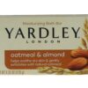 Yardley London Oatmeal and Almond Naturally Moisturizing Bath Bar, 4.0 Oz., 2 Count 4.25 Ounce (Pack of 2) 7 61 3P9JAYL