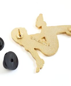 Pinsanity Retro Sci-Fi Alien Pin Up Girl Enamel Lapel Pin 13 61 3g39P2L