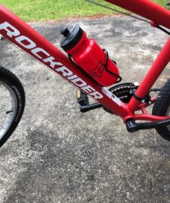 FiveBox Lightweight Aluminum Alloy Bicycle Water Bottle Cage Holder for Outdoor Activities black 1Pack 36 61 4xuonaCL