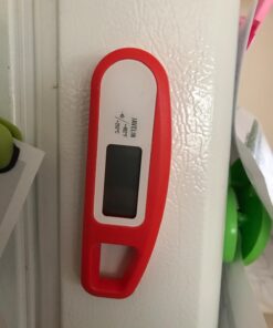 Lavatools PT12 Javelin Ultra Fast Digital Instant Read Meat Thermometer for Grill and Cooking, 2.75" Probe, Compact Foldable Design, Large Display, Splash Resistant – Sambal 30 61 6M7ppIHL