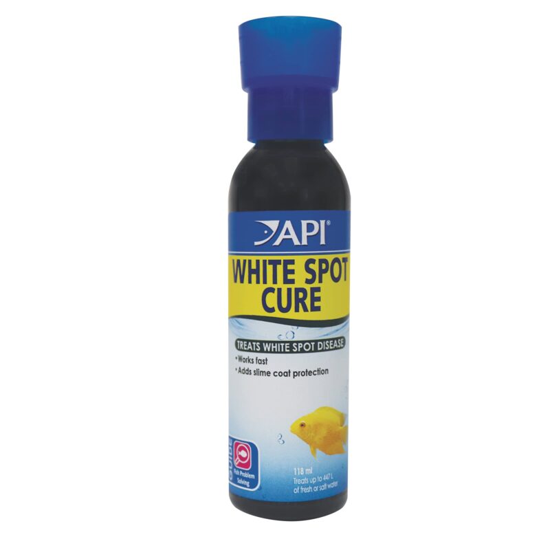 API LIQUID SUPER ICK CURE Fish remedy, Freshwater and Saltwater Fish Medication 4 fl oz(Pack of 1), White 4-Ounce