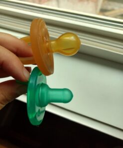 Ecopiggy Ecopacifier Rounded Natural Pacifier (1 Pack) - 6 Mos+ 22 61 7aXgfOkL