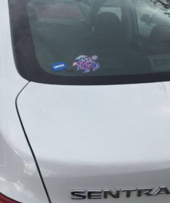 Alternative view of Vinyl Junkie Graphics Sea Turtle Decal/Sticker (Tye dye) Tye Dye