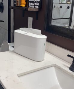 Tork Xpress Paper Towel Dispenser, White, Compact for Home Use, Fits H2 Hand Towels 37 61 BS 0FSL