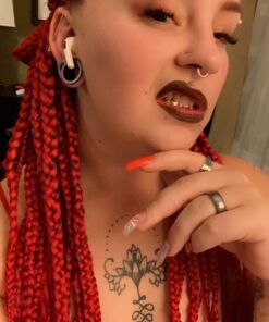 Gold Grillz Mouth Teeth 24K Plated Gold Custom Fit Top & Bottom Set Caps Grillz For Women Gift + Extra Molding Bars + Microfiber Cloth 31 61 BxgEptoL