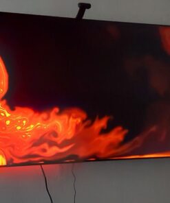 Govee Envisual TV LED Backlight with Camera, RGBIC Wi-Fi TV Backlights for 55-65 inch TVs, Works with Alexa & Google Assistant, App Control, Music Sync Lights, H6199 24 61 C6g3VRbL