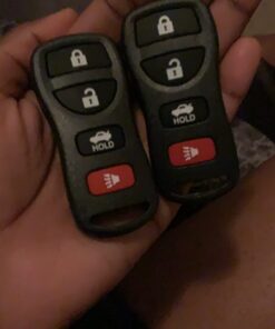 KeylessOption Keyless Entry Remote Control Car Key Fob for Nissan Infiniti KBRASTU15 (Pack of 2) Black 24 61 CY 9hWLL