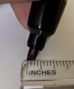 SHARPIE Metal Barrel Permanent Markers, Chisel Tip, Black, 12 Count 12-Count 15 61 DYU8uQDL