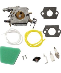 AISEN Carburetor Air Filter Gasket Primer Bulb Fuel Line Spark Plug for Poulan 222 262 1900 1950 1975 2025 2050 2050WT 2055 2075 Gas Chainsaw 3 61 DqwdFaL