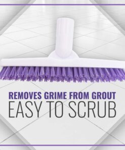 Fuller Brush Tile Grout E-Z Scrubber Complete - Lightweight Multipurpose Power Surface Scrubber & Cleaner Brush - Perfect for Cleaning Hard to Reach Areas 31 61 EuSL8L