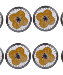 JKLcom 4W LED MR16 Bulbs 12V 4W LED Spotlight Bulb for Landscape Track light, MR16 GU5.3 Base,12 Volt,4W(35W Equivalent Halogen Replacement),Warm White 3000K,8 Pack 19 61 EzQDmkwL