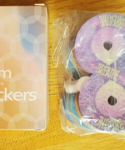 Calm Stickers for Anxiety Sensory Stickers Anti Stress Tactile Textured Stickers Combined with Breathing Exercise for Fidget Strips Suitable for Children and Adults (30 Pierces)(Mixed Loading) Small Hole 32 61 EzQF3jEL